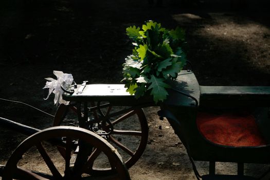 wedding carriage vintage style