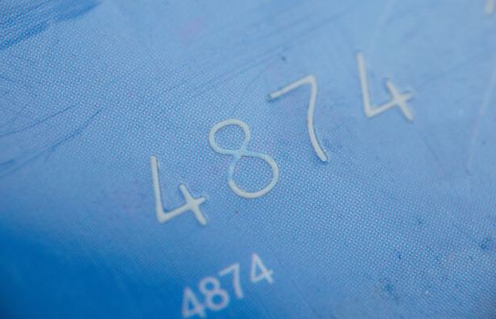 macro of number of used credit card