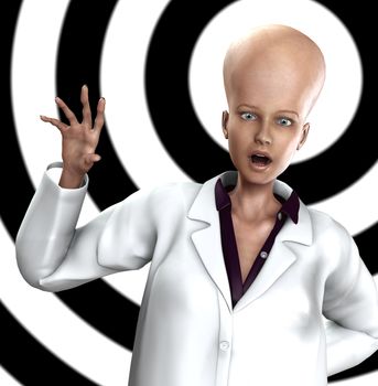 Conceptual image representing very intelligent and smart people.
