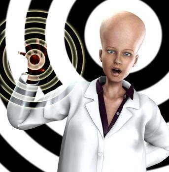 Conceptual image representing very intelligent and smart people.