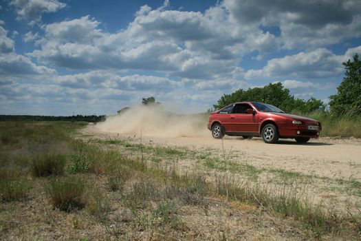 sports car, nissan 100 nx