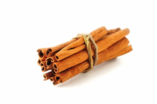 Cinnamon Sticks are together in a bundle