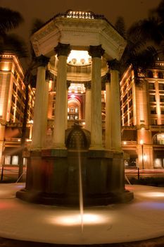 The Gaslamp Quarter is a 16 1/2 block historical neighborhood in downtown San Diego, California.