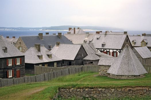 Fortress Louisbourg National Historic site, Cape Breton, Nova Scotia, Canada