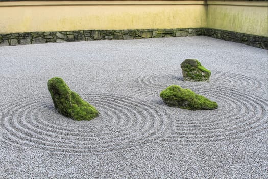 Zen Sand Garden at the Portland Japanese Garden
