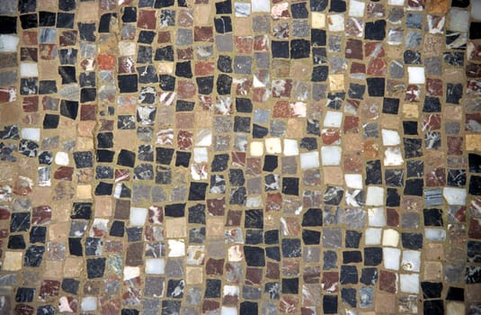 The floor of the Royal Greenhouse in Blegium is made up of small chips of different marbles.