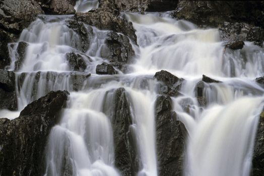 Waterfall detail, Truro, Nova Scotia, Canada