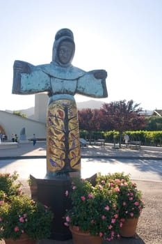 California Mission style winery in Napa California