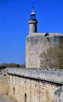 The Tour de Constance, (Constance Tower) is part of the defence of the walled city of Aigues-Mortes in Provence, France.