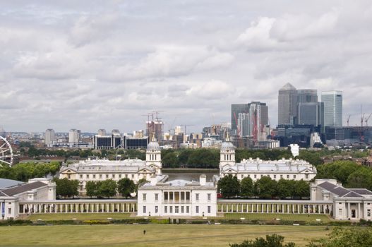 A view of Greenwich park in London