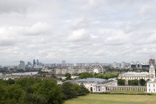 A view of Greenwich park in London