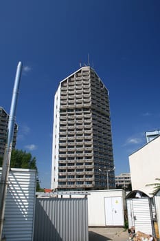 skyscrapers in the city center, Wroclaw, Poland