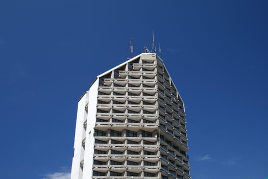 skyscrapers in the city center, Wroclaw, Poland