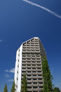 skyscrapers in the city center, Wroclaw, Poland