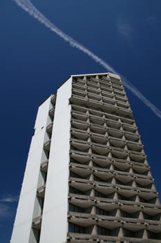 skyscrapers in the city center, Wroclaw, Poland