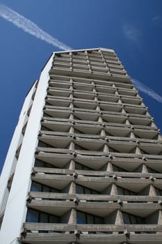 skyscrapers in the city center, Wroclaw, Poland