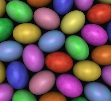 Easter egg background.