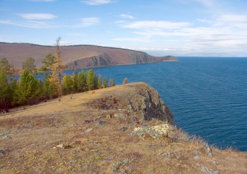 North coast lake Baikal