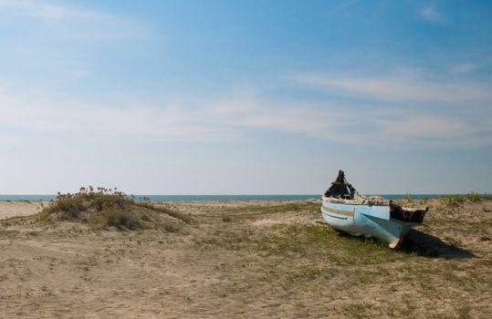 Boat on beach