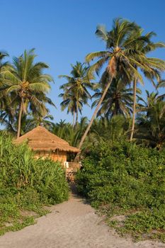 Beach hut