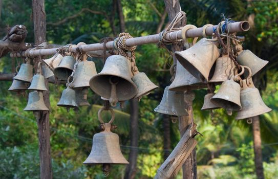 Old temple bells
