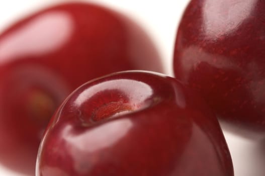 Abstract Macro Image of Cherries.