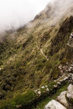 most popular of the Inca trails for trekking is the Capaq �an trail, which leads from the village of Ollantaytambo to Machu Picchu