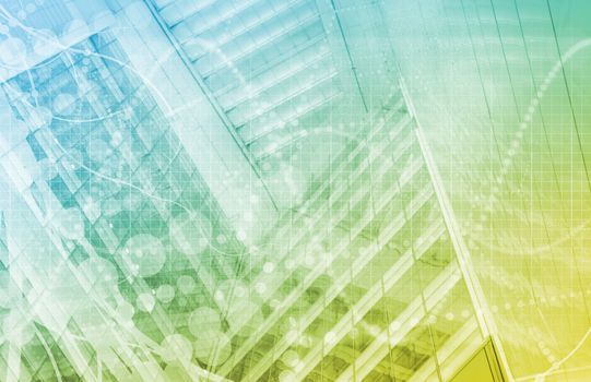 Internet World Wide Web Abstract Tech Background