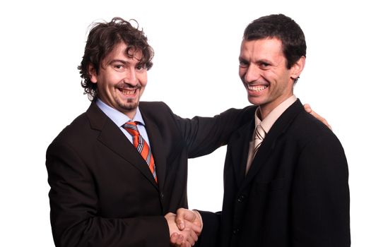 business shake hand