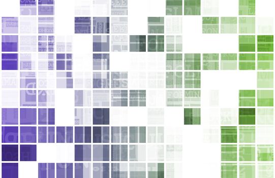 Web Background Modern Data as a Art