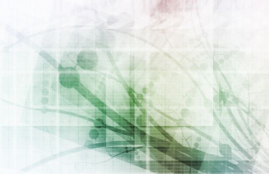 Internet World Wide Web Abstract Tech Background