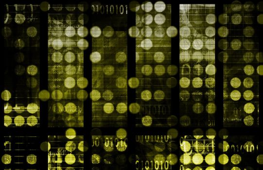 Business Abstract Technology as a Background Art