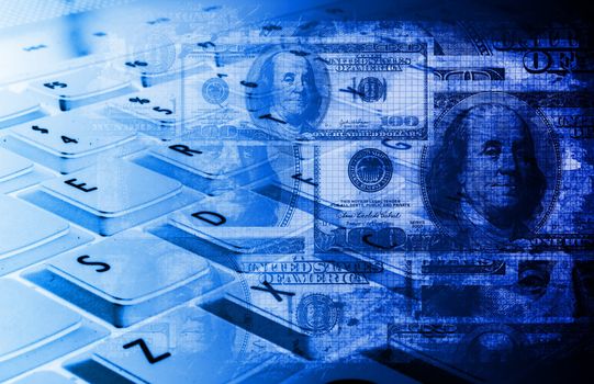 Online Shopping Concept Background as a Abstract