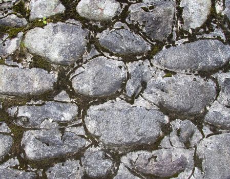 Old stones wall background texture pattern