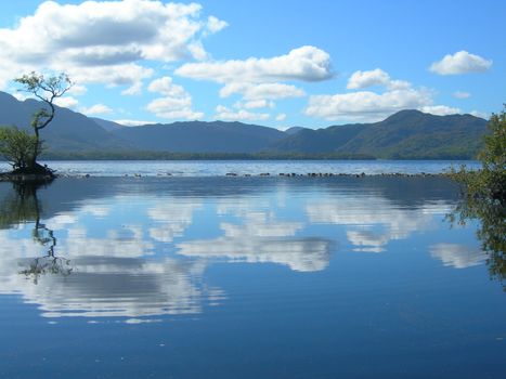 Lough Leane in Killarney National Park, County Kerry, Ireland.