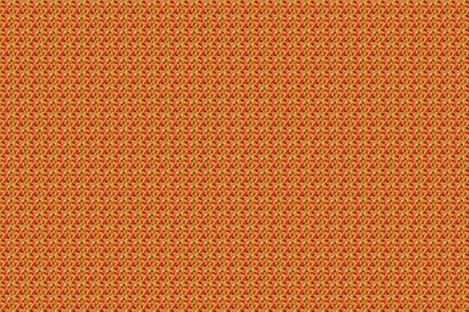Textured fabric with woven orange and green threads, suitable as a background.