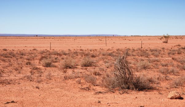 australian desert out of broken hill