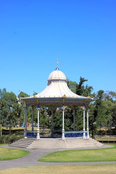 Elder Park Rotunda along the River Torrens, Adelaide, Australia.  Heritage Victorian Architecture (1882)