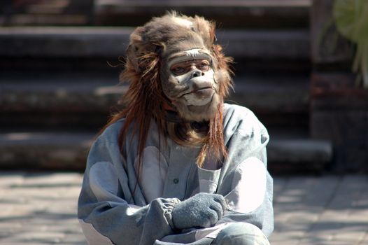 Typical Barong Dance in Bali, Indonesia