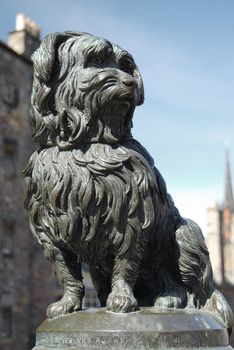 Bobby belonged to John Gray, who worked for the Edinburgh City Police as a night watchman, and the two were inseparable for approximately two years. On 15 February 1858, Gray died of tuberculosis. He was buried in Greyfriars Kirkyard, the graveyard surrounding Greyfriars Kirk in the Old Town of Edinburgh. Bobby, who survived John Gray by 14 years, is said to have spent the rest of his life sitting on his master's grave. A more realistic account has it that he spent a great deal of time at Gray's grave, but that he left regularly for meals at a restaurant beside the graveyard, and may have spent colder winters in nearby houses.  In 1867, when it was pointed out that an ownerless dog should be destroyed, the Lord Provost of Edinburgh, Sir William Chambers (who was also a director of the Scottish Society for the Prevention of Cruelty to Animals), paid for a renewal of Bobby's licence, making him the responsibility of the city council.  Bobby died in 1872 and could not be buried within the cemetery itself, since it was consecrated ground; instead he was buried just inside the gate of Greyfriars Kirkyard, not far from John Gray's grave.  A year after the dog died, the philanthropist Baroness Burdett Coutts had a statue and fountain erected to commemorate him.  