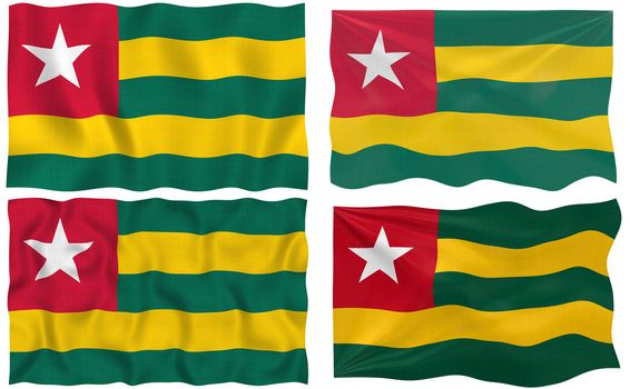Great Image of the Flag of Togo