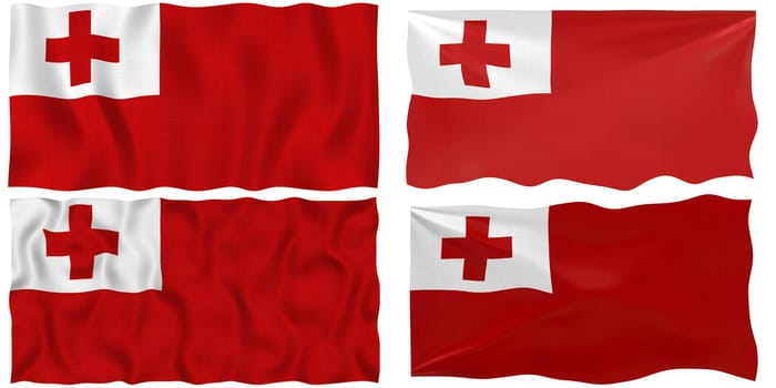 Great Image of the Flag of Tonga