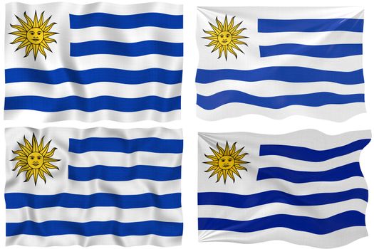 Great Image of the Flag of Uruguay