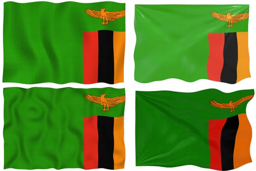 Great Image of the Flag of Zambia