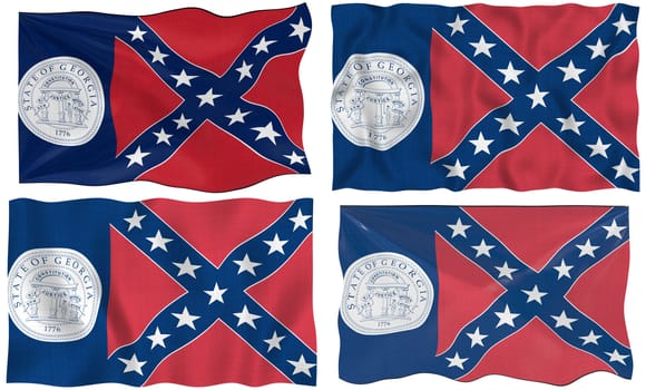 Great Image of the Flag of Georgia