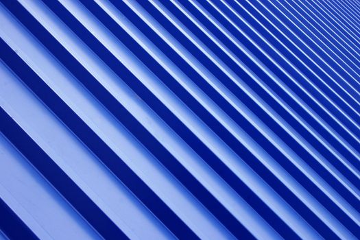 blue metal roof, textured