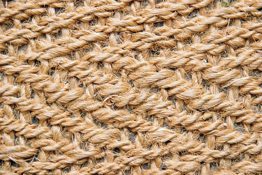 straw texture in closeup