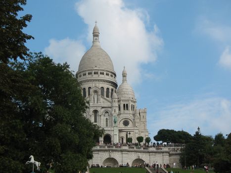 Basilica in Montmartre, Paris