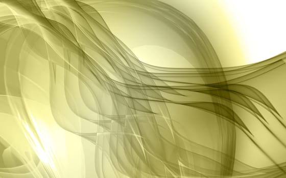 Digital illustration of digital background yellow