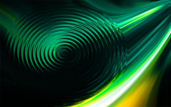 Digital illustration of a digital background in green